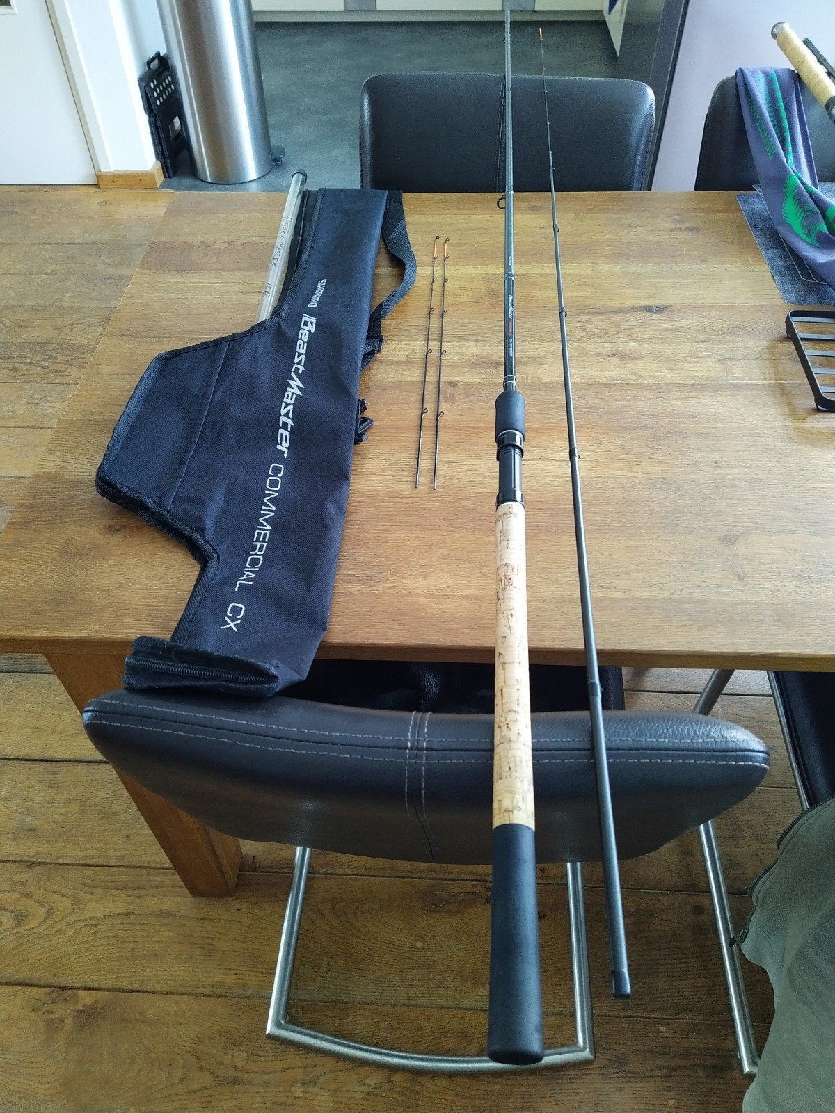 Shimano Beast Master Commercial CX 10ft, Ophalen of Verzenden, Werphengel