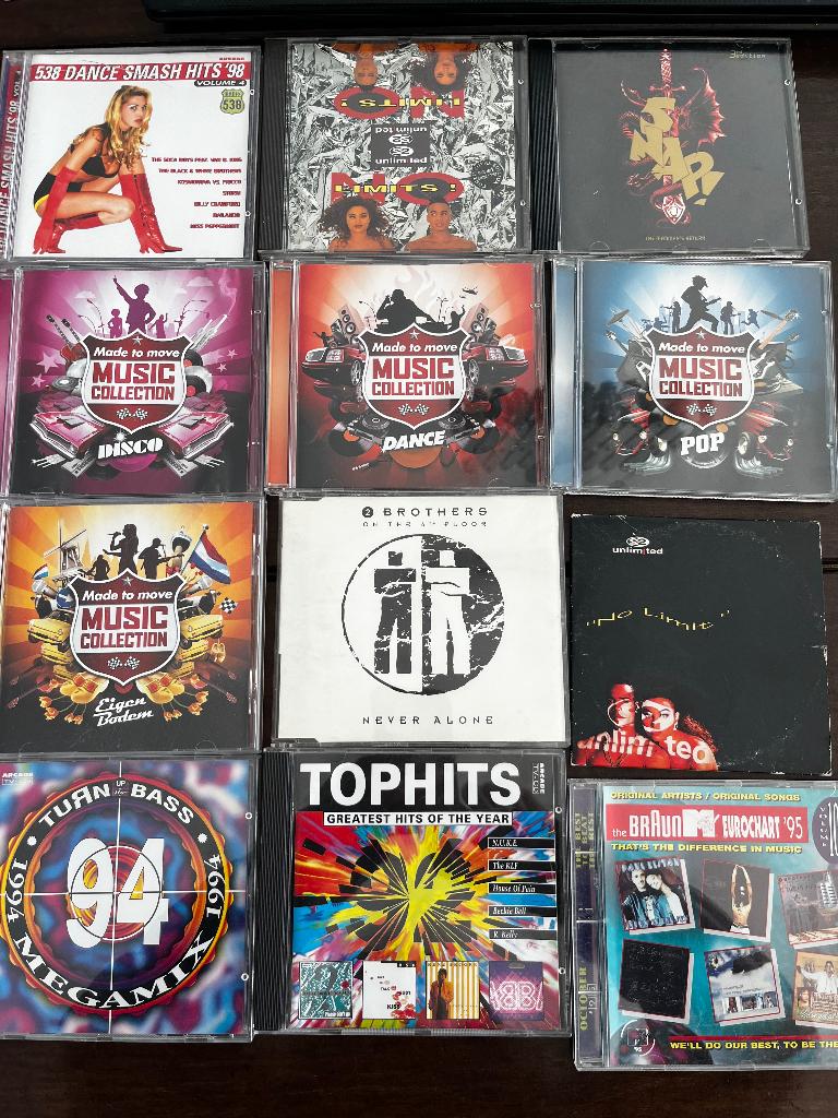 33 cd Dance MTV Braun eurochart Millennium hits, Ophalen, Zo goed als nieuw, Dance, Boxset