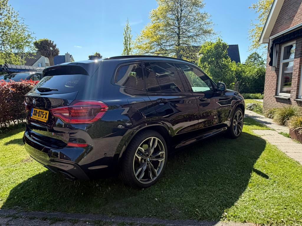 BMW X3 M40i xDrive ‘19/H&K/360/HUD/High Executive/Adapt/21”, Auto's, BMW, Automaat, Parkeerassistent, Zwart, Vierwielaandrijving