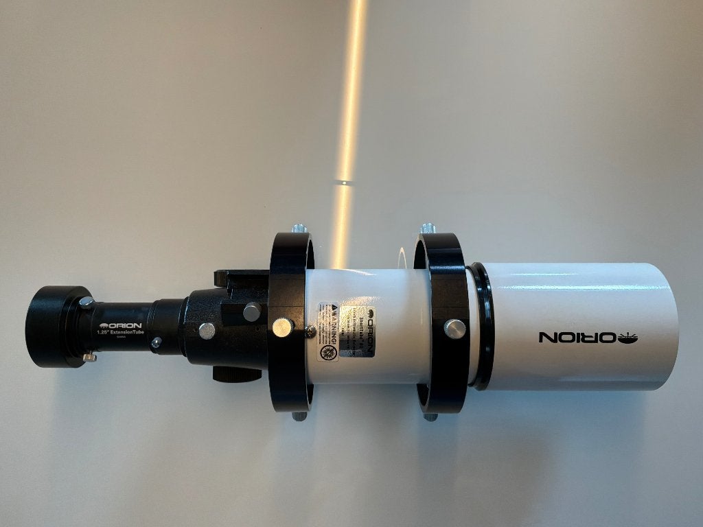 Orion telescoop Shorttube 80mm, Ophalen, Gebruikt, 80 tot 200 mm, Lenzentelescoop (refractor)