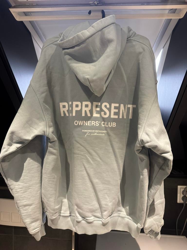 Represent Hoodie babyblauw, Ophalen of Verzenden, Gedragen, Overige maten, Groen