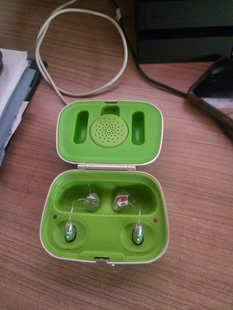 Phonak Audéo Lumity L50-R ,Trail gehoorapparaten, Ophalen of Verzenden, Zo goed als nieuw