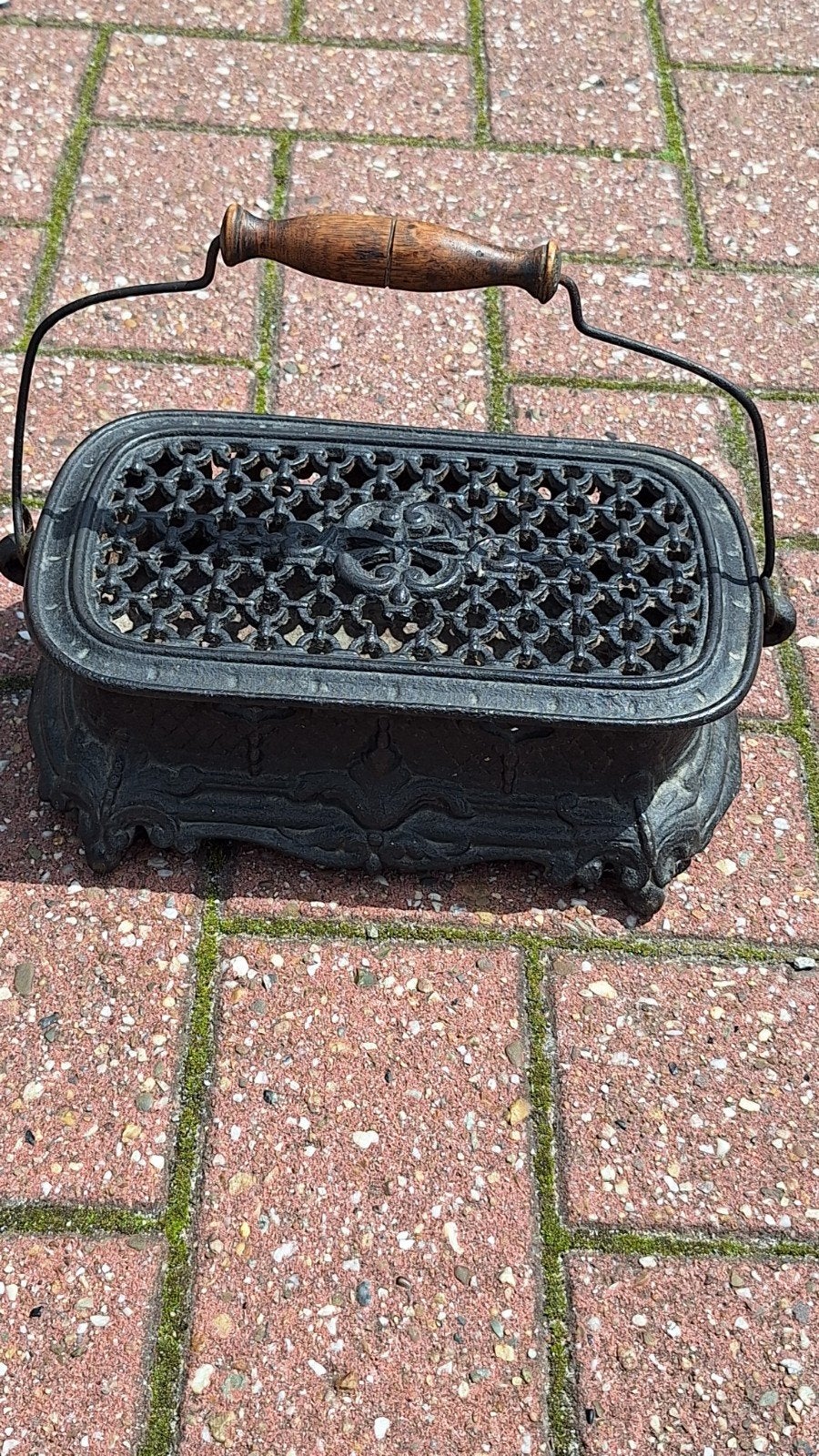 Chaufferette gietijzeren franse stoof brocante!, Ophalen
