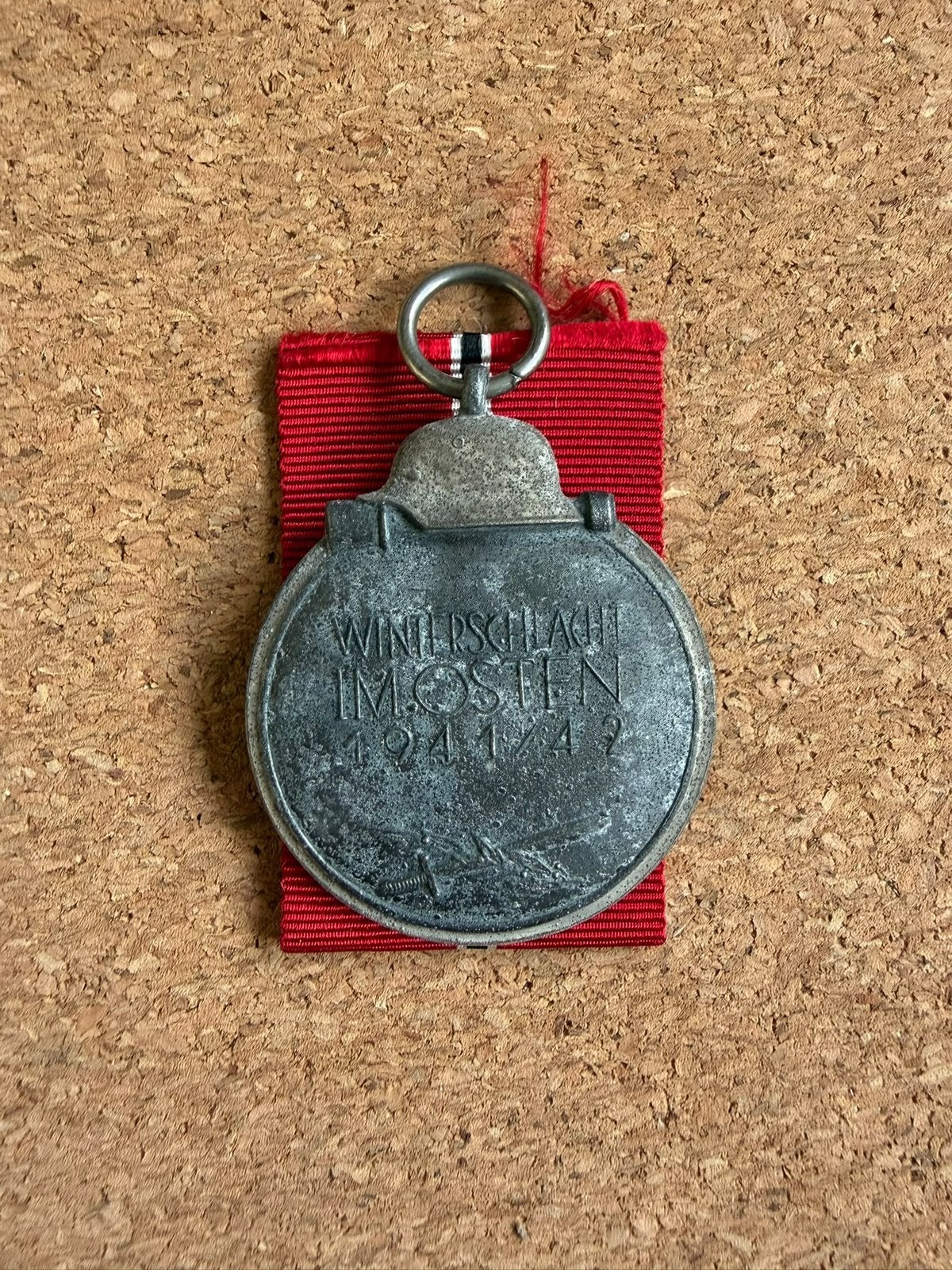 Historische Duitse medaille, periode 1941–1942, Ophalen of Verzenden, Landmacht, Duitsland, Lintje, Medaille of Wings