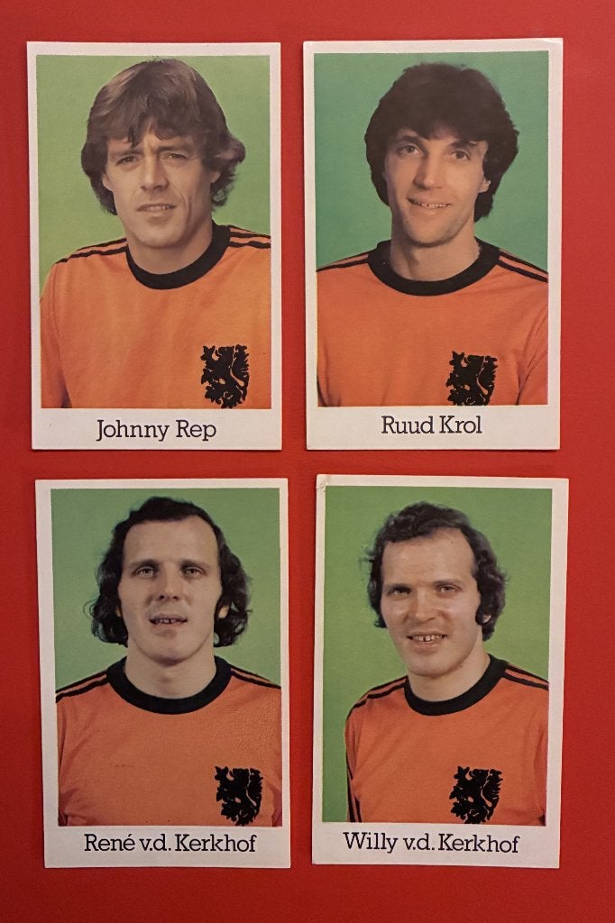 Nederlands elftal 1980, Verzenden, Zo goed als nieuw, Overige binnenlandse clubs, Poster, Plaatje of Sticker