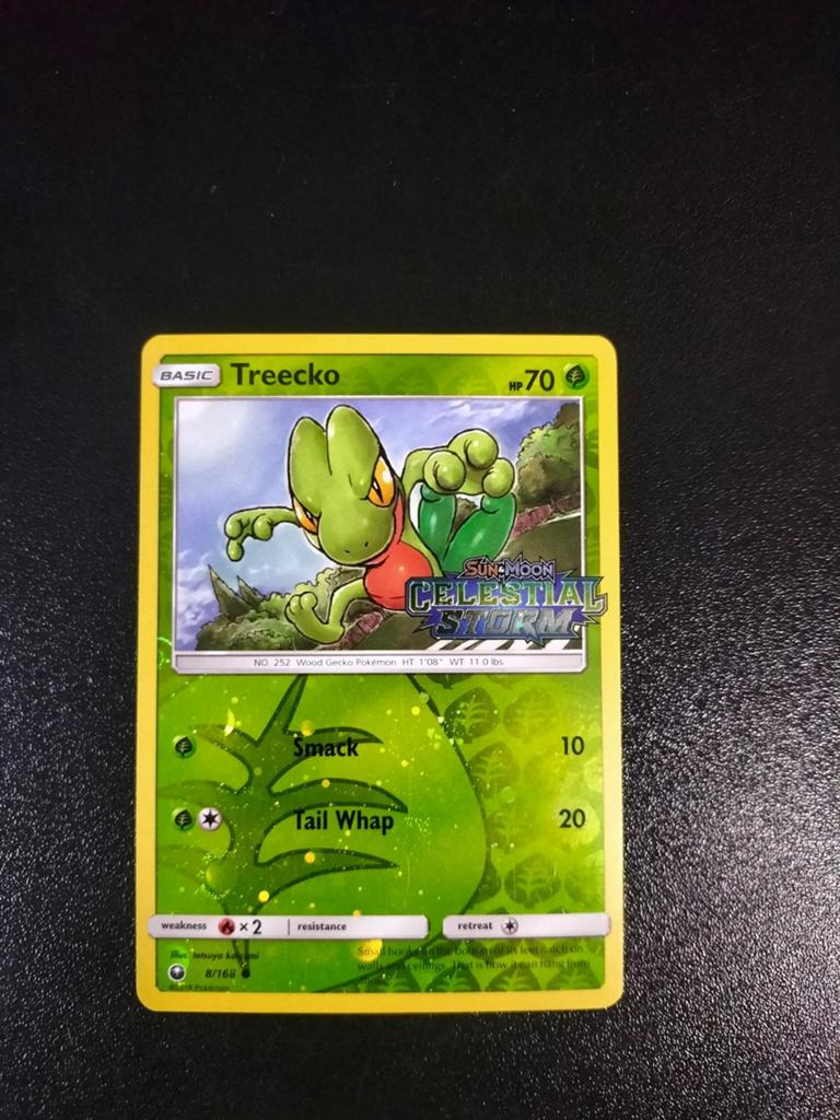Pokémon Kaart Treecko 8/168 Celestial Storm, Ophalen of Verzenden