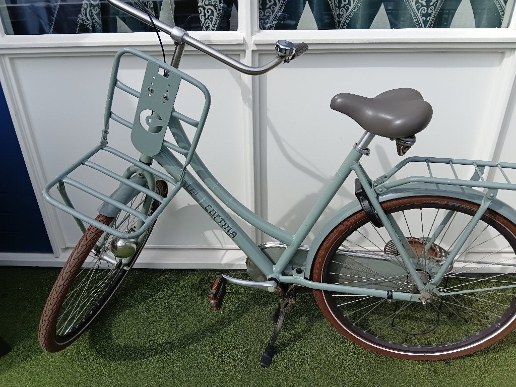 studentenfiets stationfiets cortina 46cm 28inch, Fietsen en Brommers, Fietsen | Dames | Damesfietsen, Terugtraprem, Gebruikt, Versnellingen