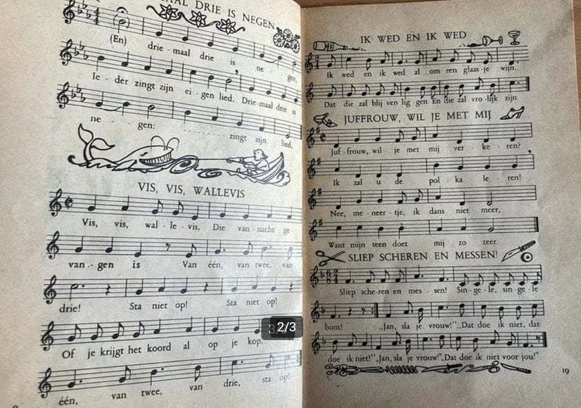 Kinderzang en Kinderspel II -, Gelezen, Ophalen of Verzenden, Dien Kes, Jop Pollmann, Piet Tiggers, Algemeen