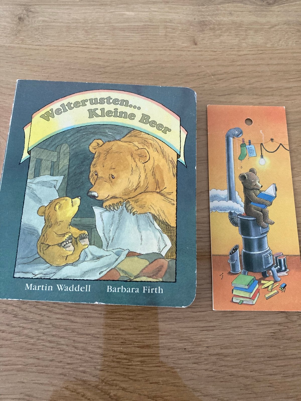 Welterusten, Kleine Beer - Prentenboek met bladwijzer, Boeken, Ophalen of Verzenden, Gelezen, 2 tot 3 jaar
