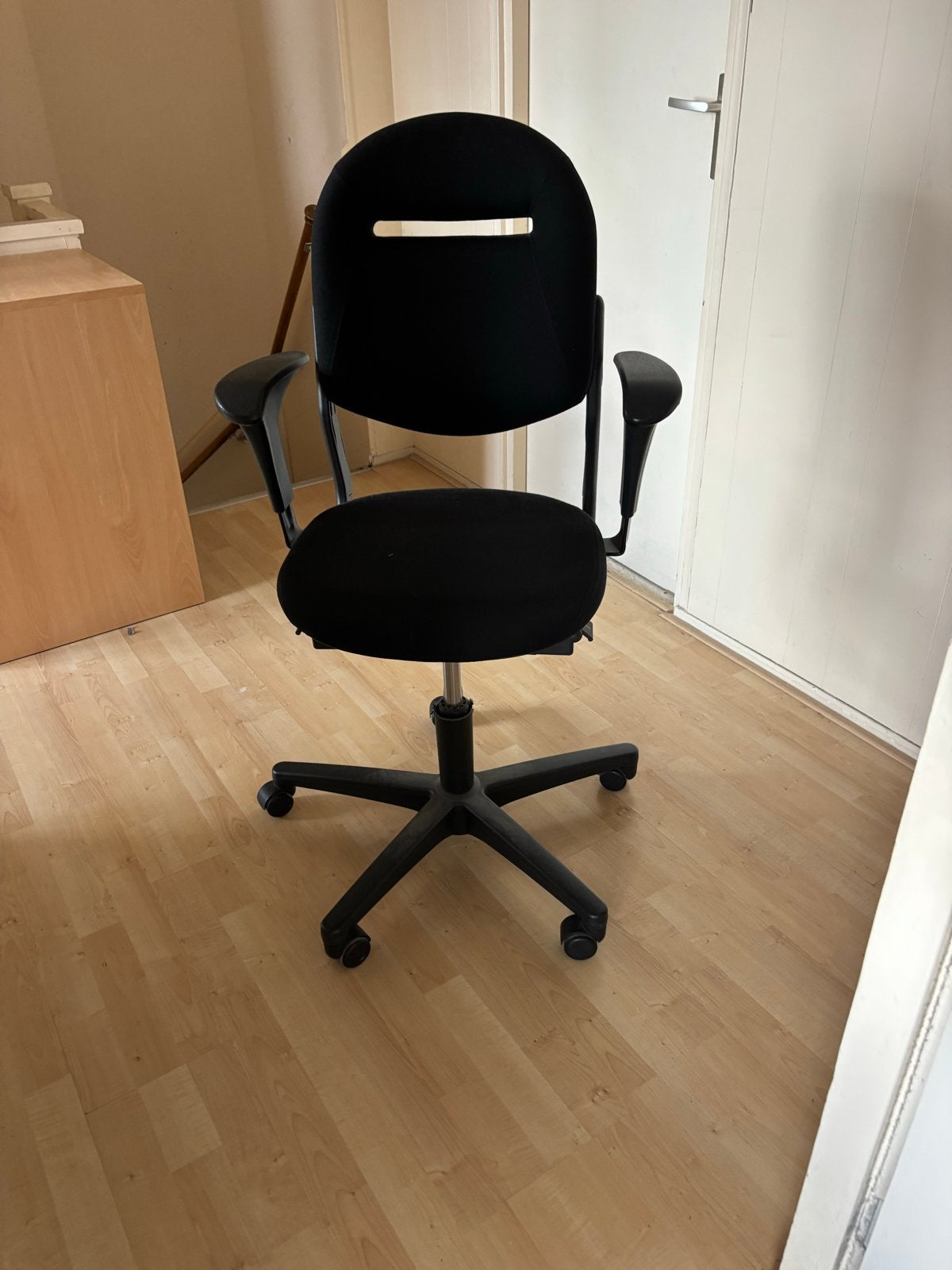 AHREND Bureaustoel - Ergonomisch en Volledig Verstelbaar, Gebruikt, Zwart, Ophalen of Verzenden, Bureaustoel