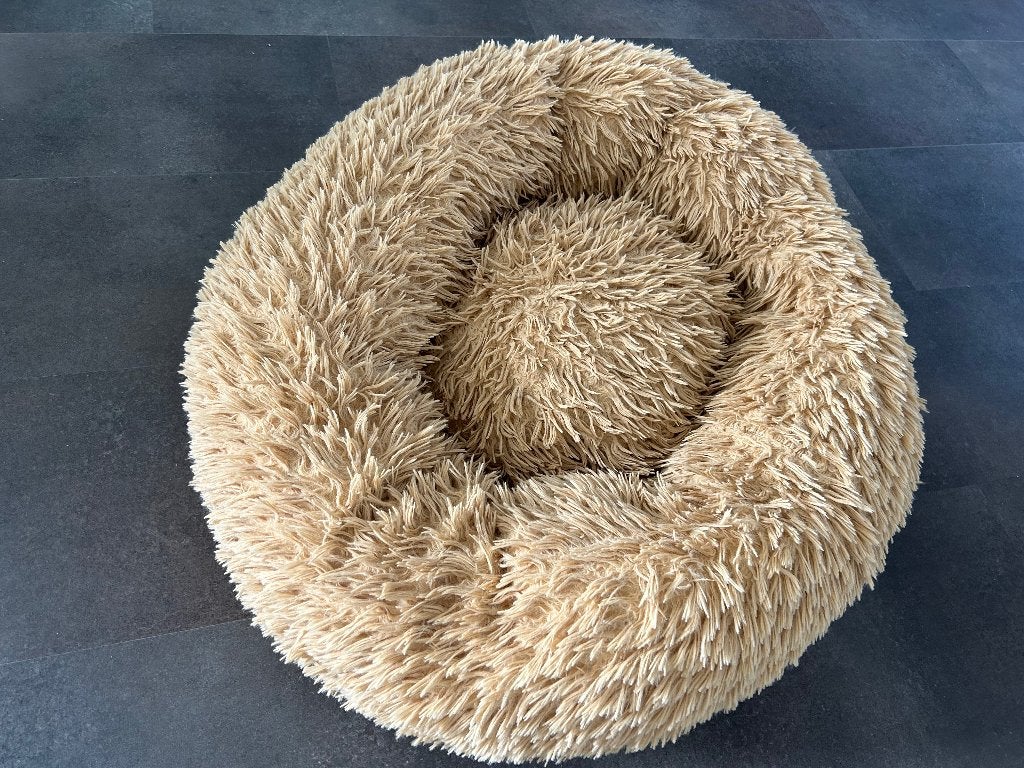 Fluffy hondenmand maat M, Ophalen, Gebruikt, Pluche