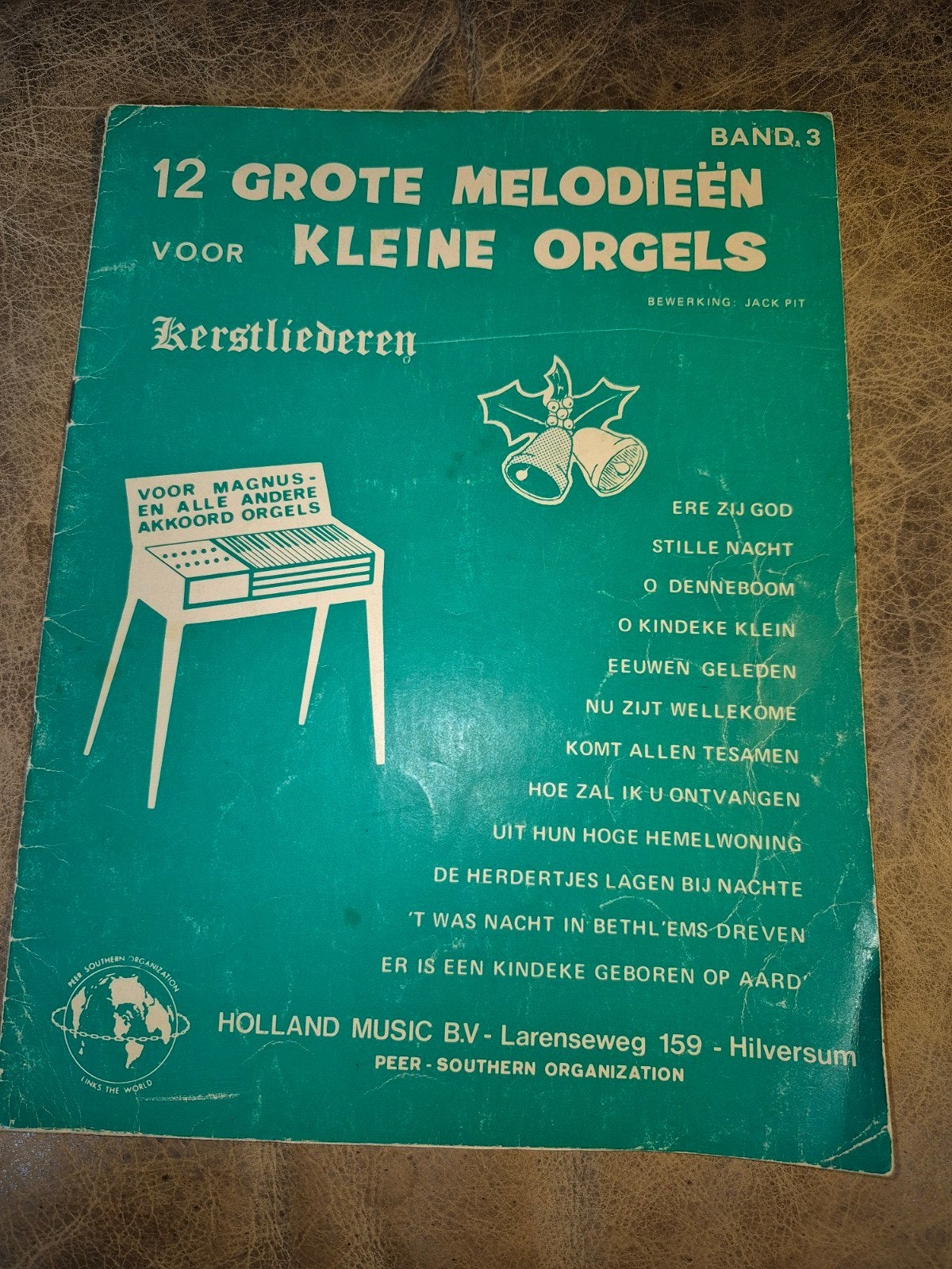 12 Grote Melodieën voor Kleine Orgels - Kerstliederen, Muziek en Instrumenten, Orgel, Gebruikt, Ophalen of Verzenden, Thema