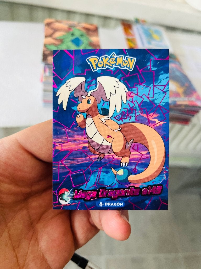Mega Dragonite Holo Johto Card Top Collection Promo Pokemon, Hobby en Vrije tijd, Verzamelkaartspellen | Pokémon, Verzenden, Zo goed als nieuw