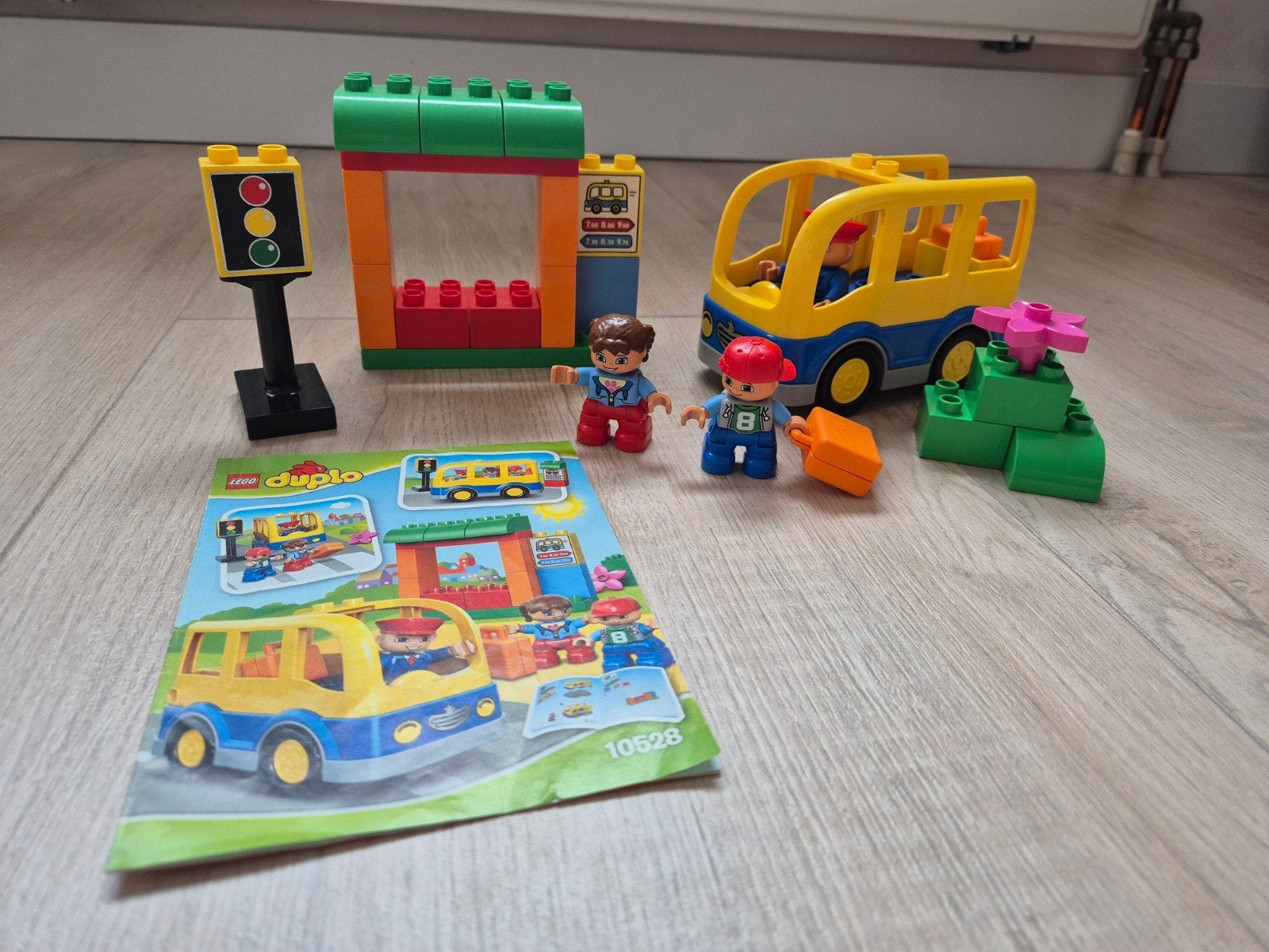 LEGO Duplo bus 10528, Ophalen, Zo goed als nieuw, Duplo, Complete set