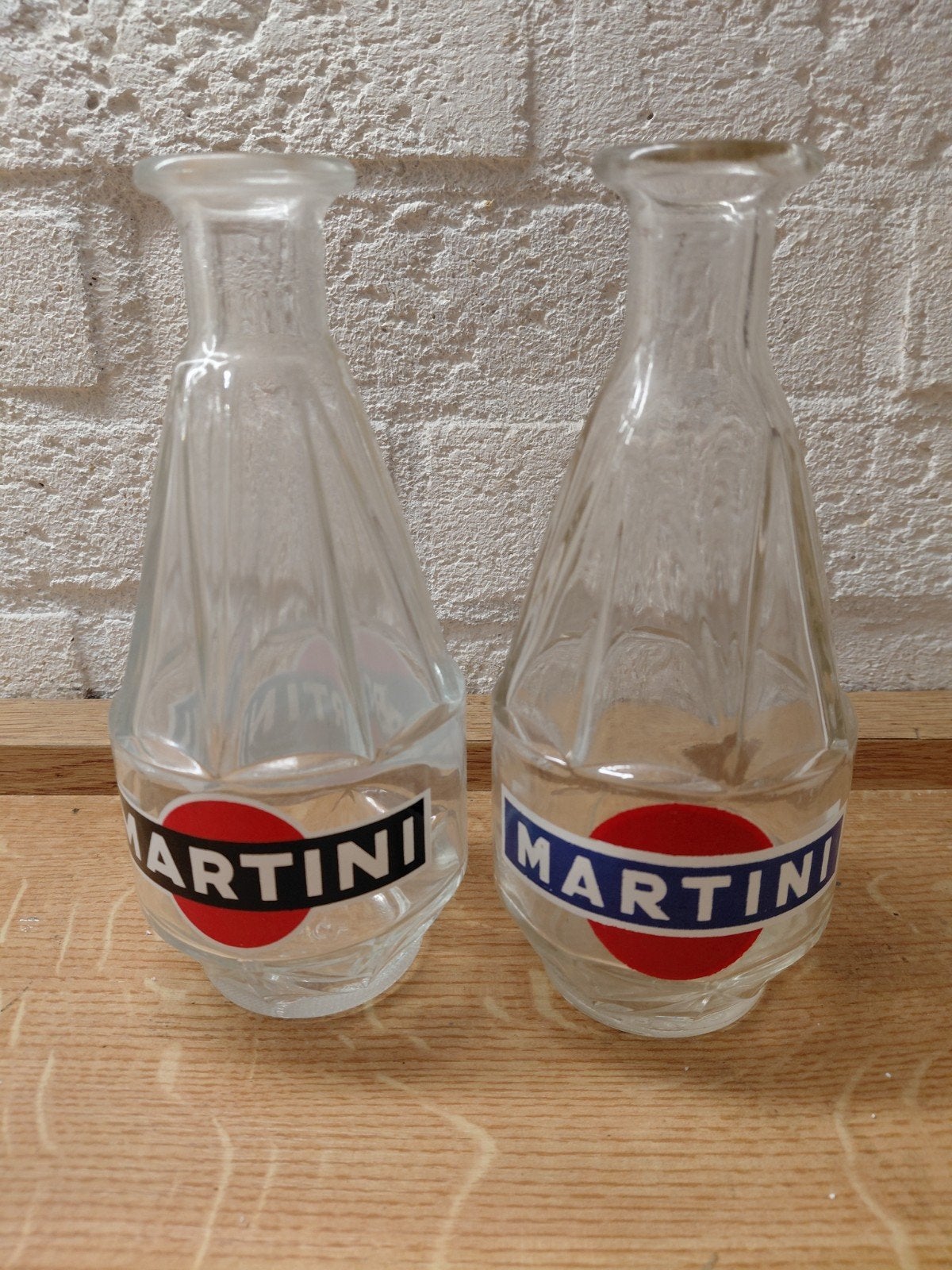 Glazen karaf Martini, Verzamelen, Glas en Borrelglaasjes, Ophalen of Verzenden, Gebruikt, Overige typen