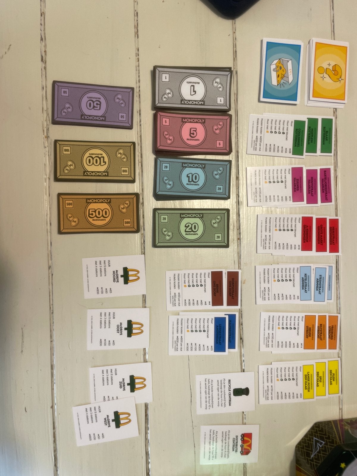 McDonald's Monopoly Bordspel - Zo goed als nieuw, Hobby en Vrije tijd, Gezelschapsspellen | Bordspellen, Drie of vier spelers