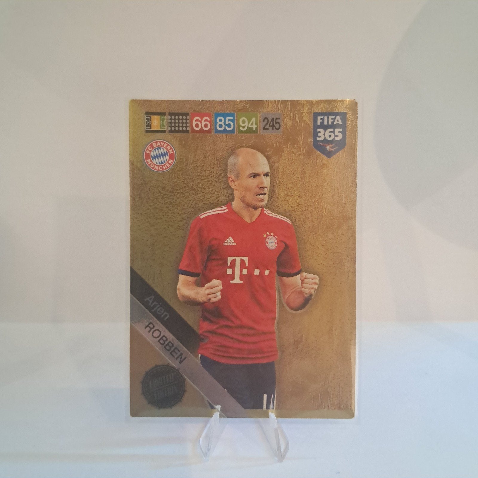 panini limited edition 2019 arjen robben, Ophalen of Verzenden, Gebruikt, Plaatje