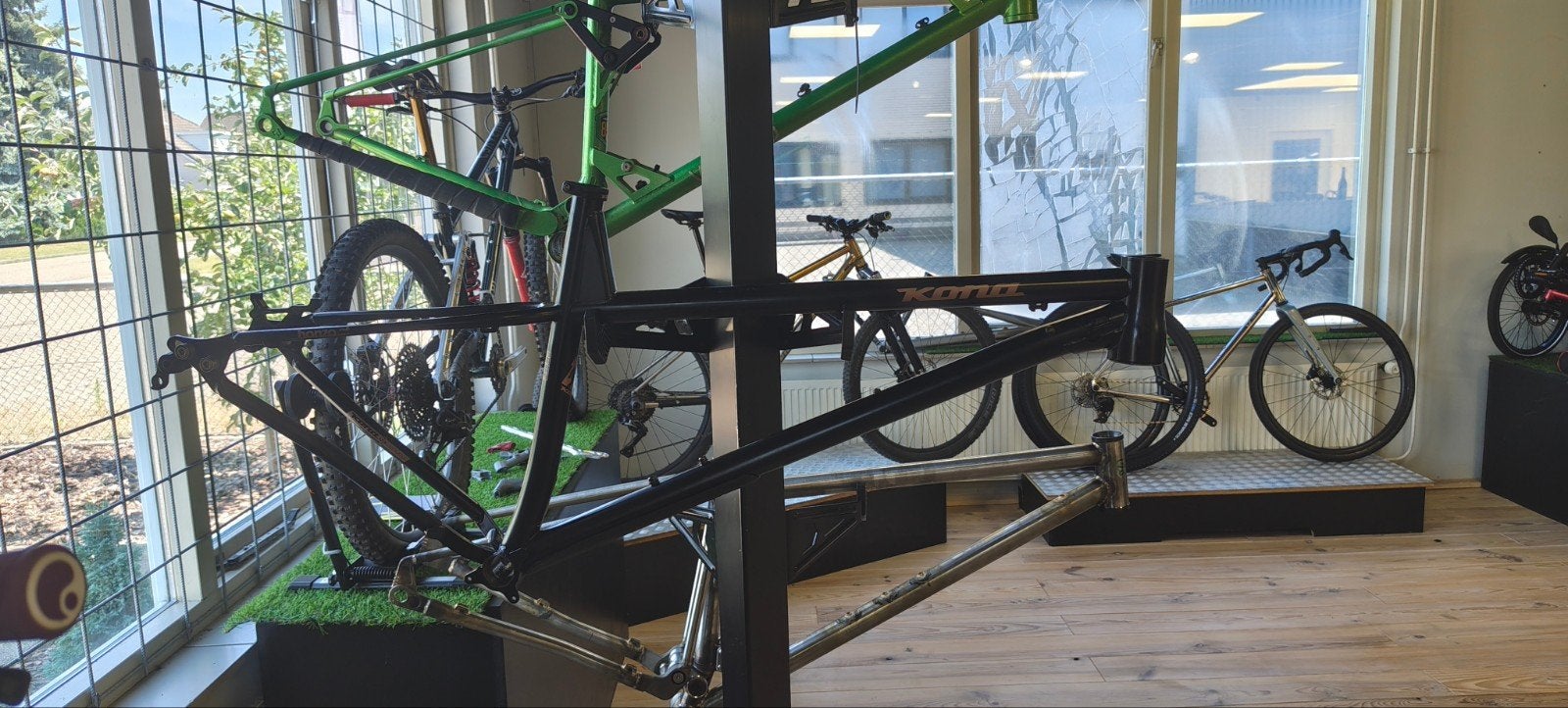 Super dikke Kona Honzo ST frame maat L, Hardtail, Heren, Zo goed als nieuw, Schijfrem