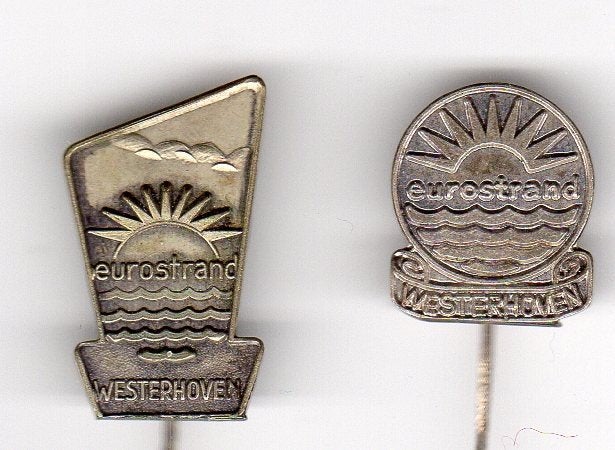 3 speldjes EUROSTRAND WESTERHOVEN 2 FOTO's! (A2), Ophalen of Verzenden, Gebruikt, Overige onderwerpen