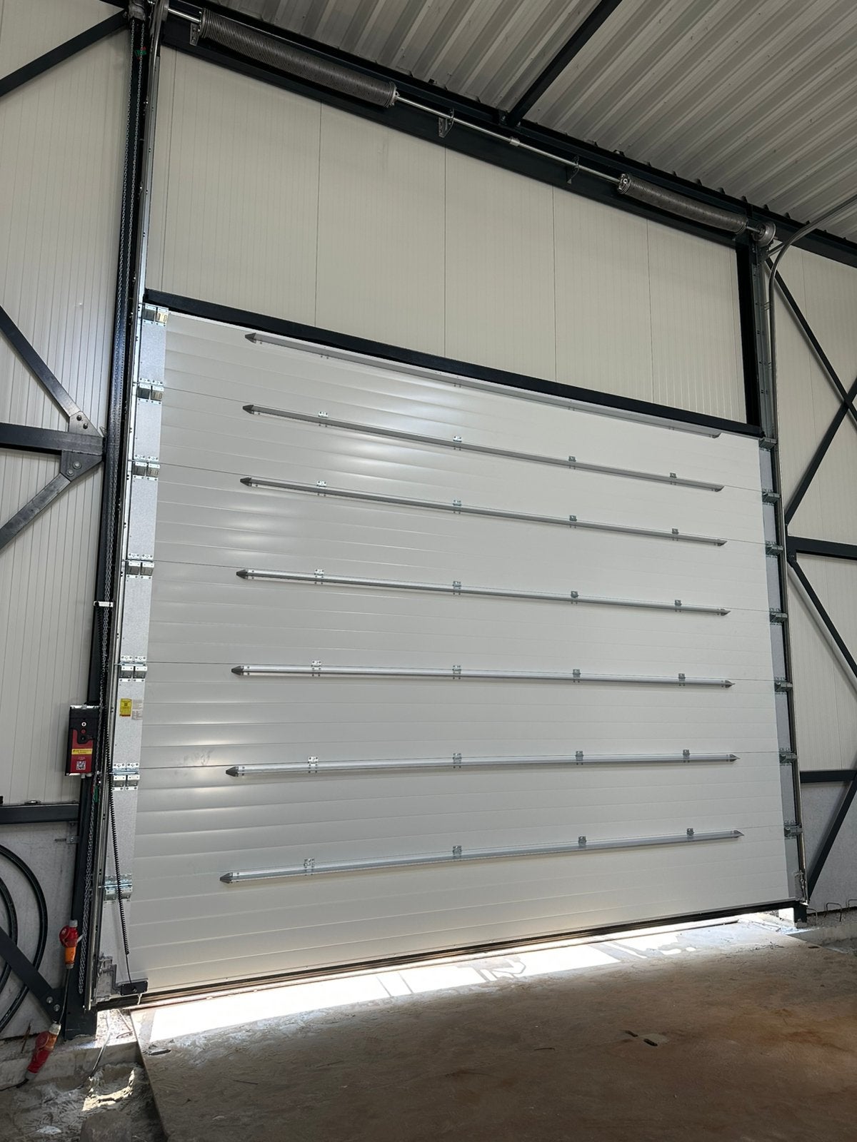 Nieuwe Industriedeur, Roldeur, Garagedeur, Bedrijfsdeur NL, Kunststof, Ophalen of Verzenden, 120 cm of meer, 215 cm of meer