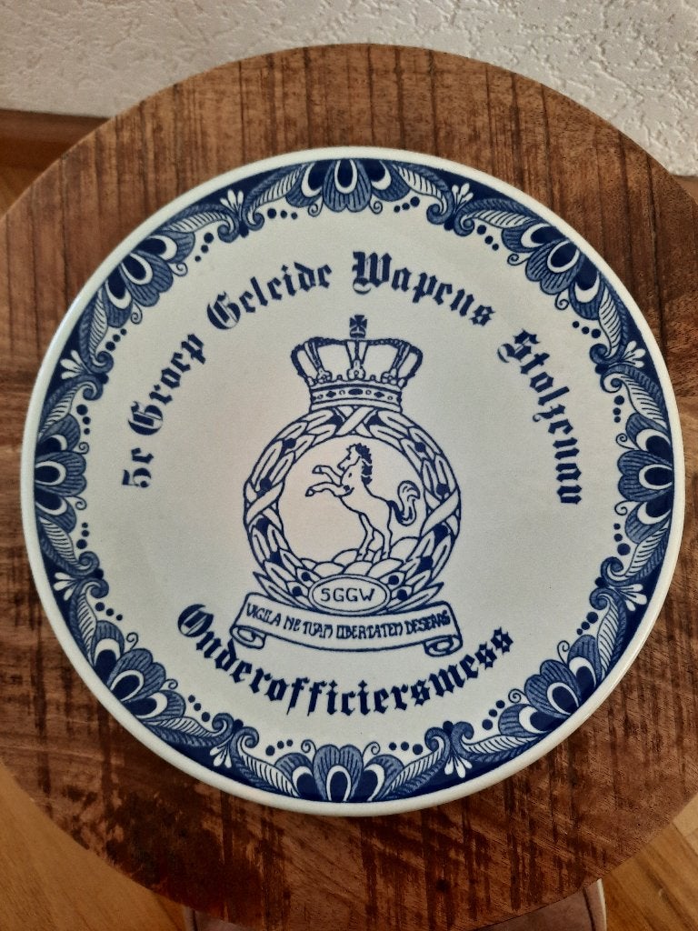 Herdenkingsbord 5e Groep Geleide Wapens, Ophalen of Verzenden, Landmacht, Nederland, Overige typen