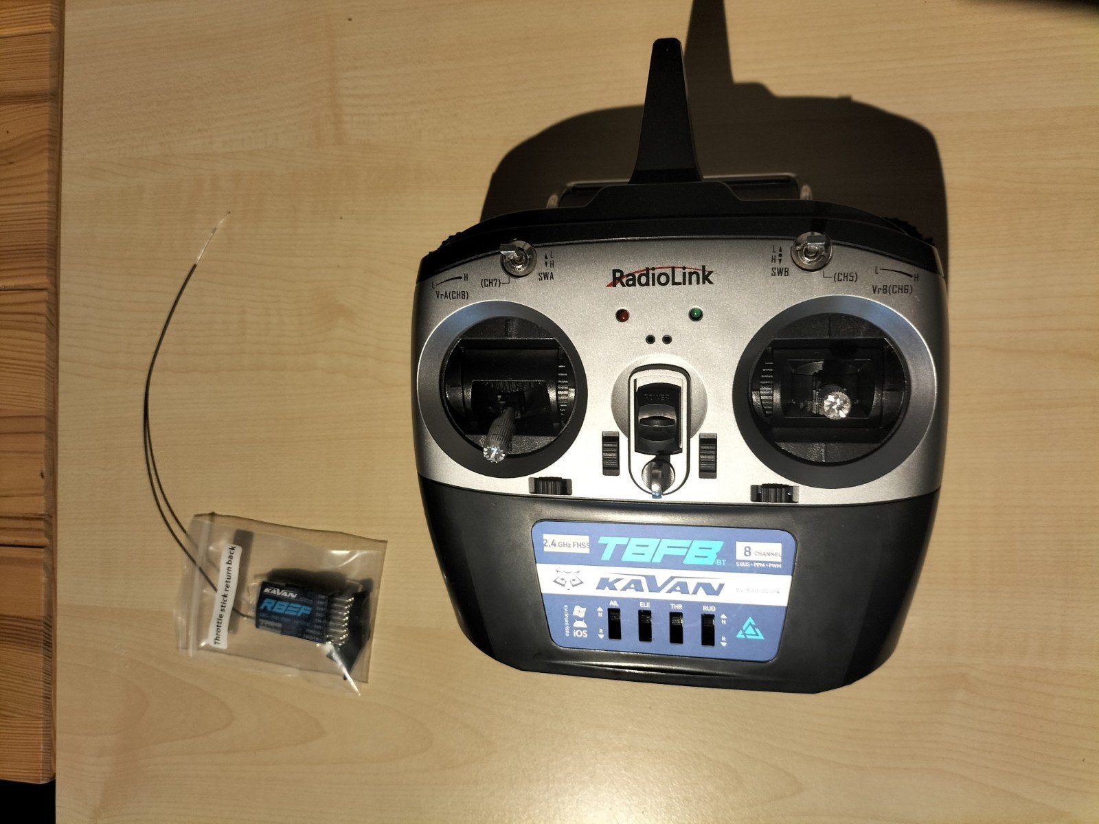 RadioLink T8FB RC Zender met R8EF Ontvanger// nieuw!, Ophalen of Verzenden, Nieuw