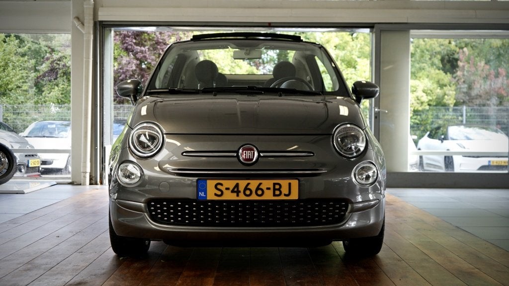 Fiat 500C 1.2 Lounge Cabrio | Leder | Clima | Cruise |, Keurmerk '100% Onderhouden', Gebruikt, 4 cilinders, 4 stoelen
