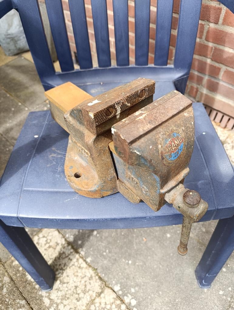 Paramo bankschroef nr 3, Doe-het-zelf en Verbouw, Gereedschap | Handgereedschap, Ophalen, Gebruikt, Onbekend, Onbekend