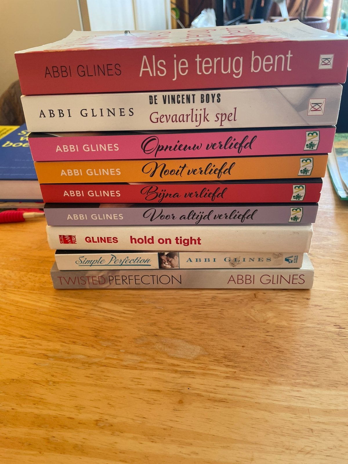 Abbi glines gesigneerd/signed, Ophalen of Verzenden, Gelezen, Populaire fictie