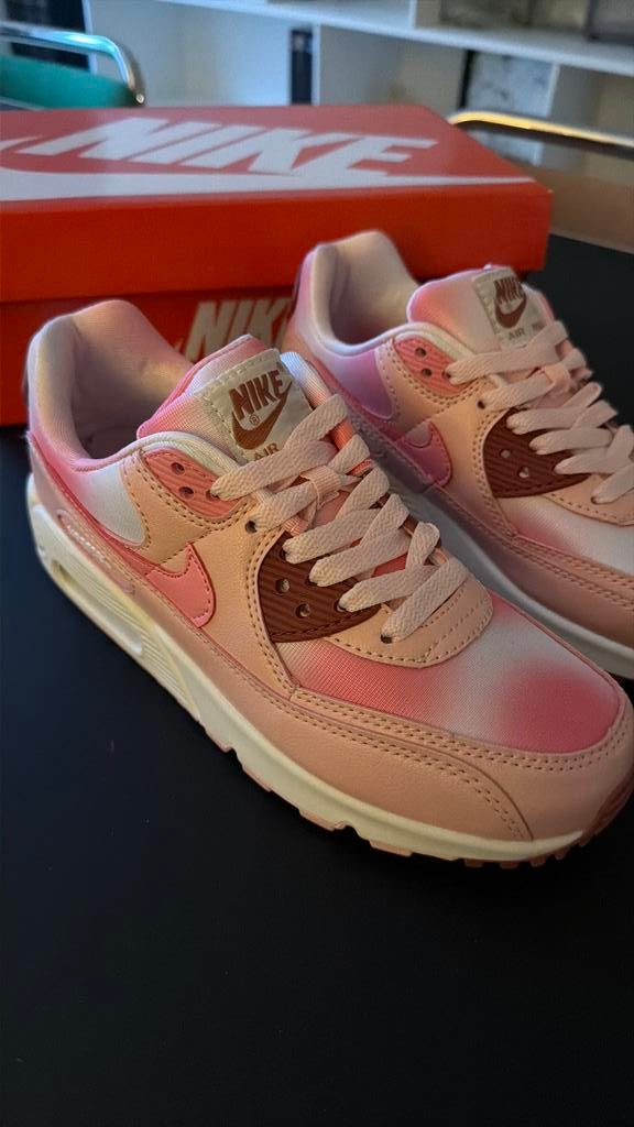 Nike Air Max 90 PRM roze rose zomer 39 38, Nieuw, Ophalen of Verzenden, Sneakers of Gympen, Roze