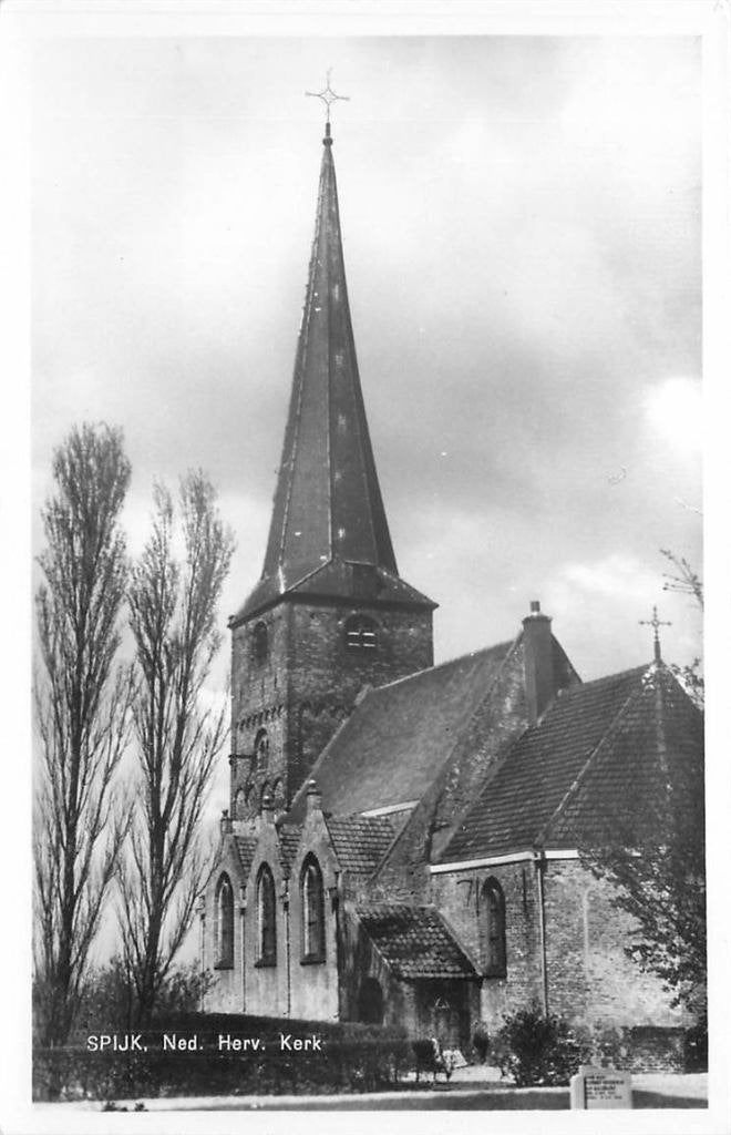 388-473-013 Spijk Ned Herv Kerk, Verzamelen, Verzenden, Voor 1920, Gelderland
