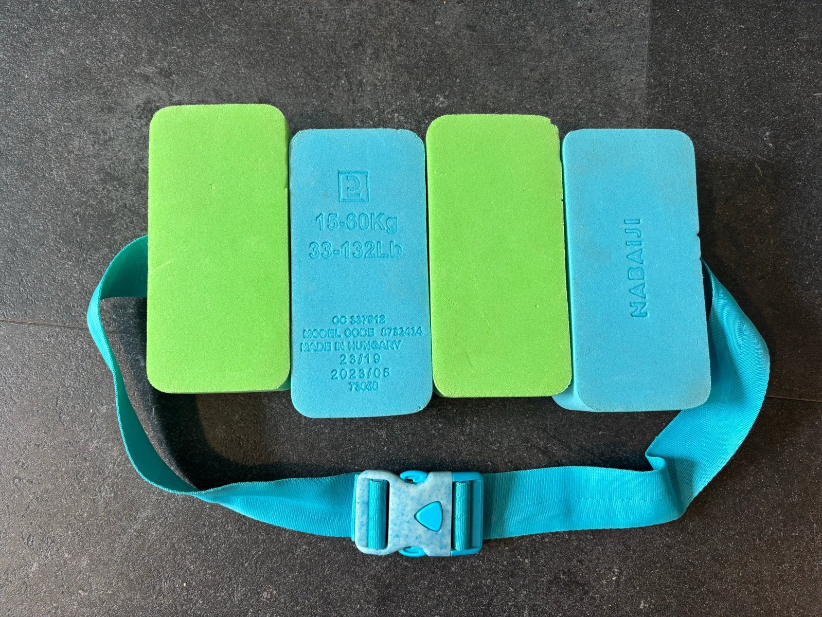NABAJI Zwemgordel 15-60kg, Kinderen en Baby's, Kinderkleding | Kinder-zwemkleding, Gebruikt, Jongen of Meisje, One size, Ophalen of Verzenden