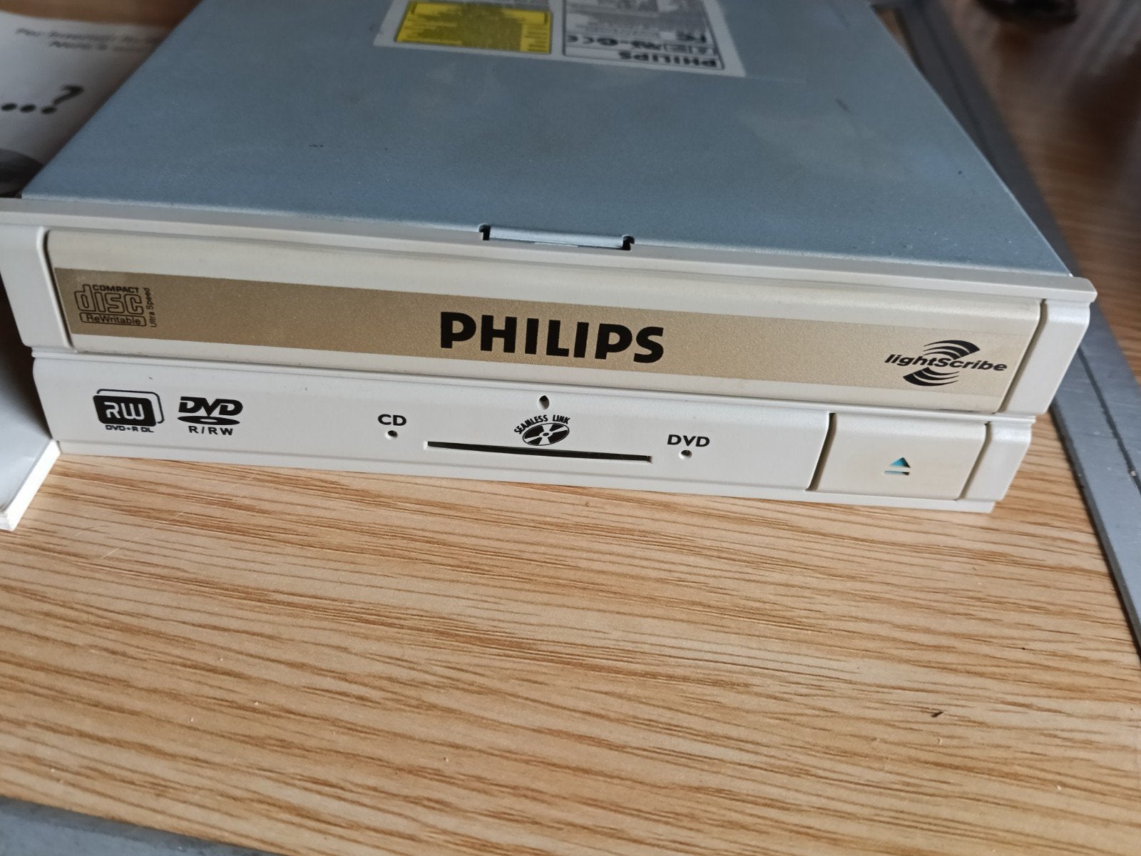 Philips DVD-brander DVR16LS IDE LightScribe, Intern, Gebruikt, Dvd, Ophalen of Verzenden