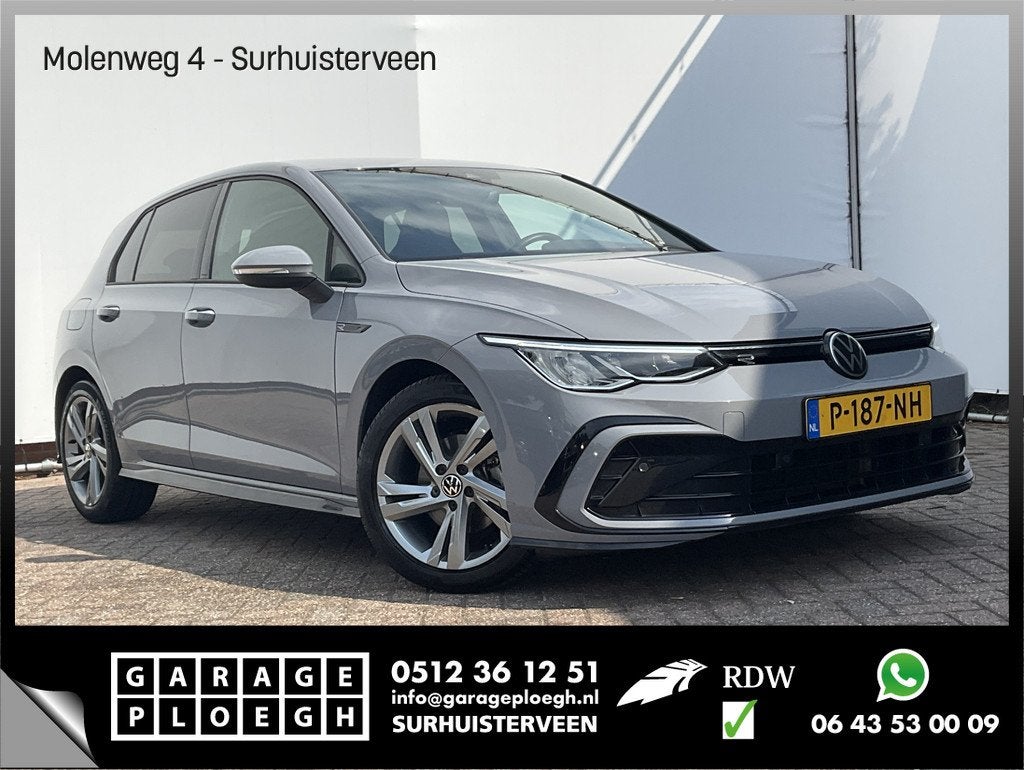 Volkswagen Golf 1.5 eTSI R-Line Business+ Automaat Sfeerverl, Auto's, Euro 6, 4 cilinders, Bedrijf, 1252 kg