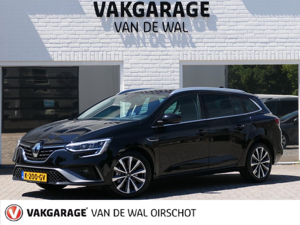 Renault Mégane Estate 1.3 TCe R.S. Line | Head-up display |, Auto's, Renault, Gebruikt, Euro 6, 4 cilinders, Zwart