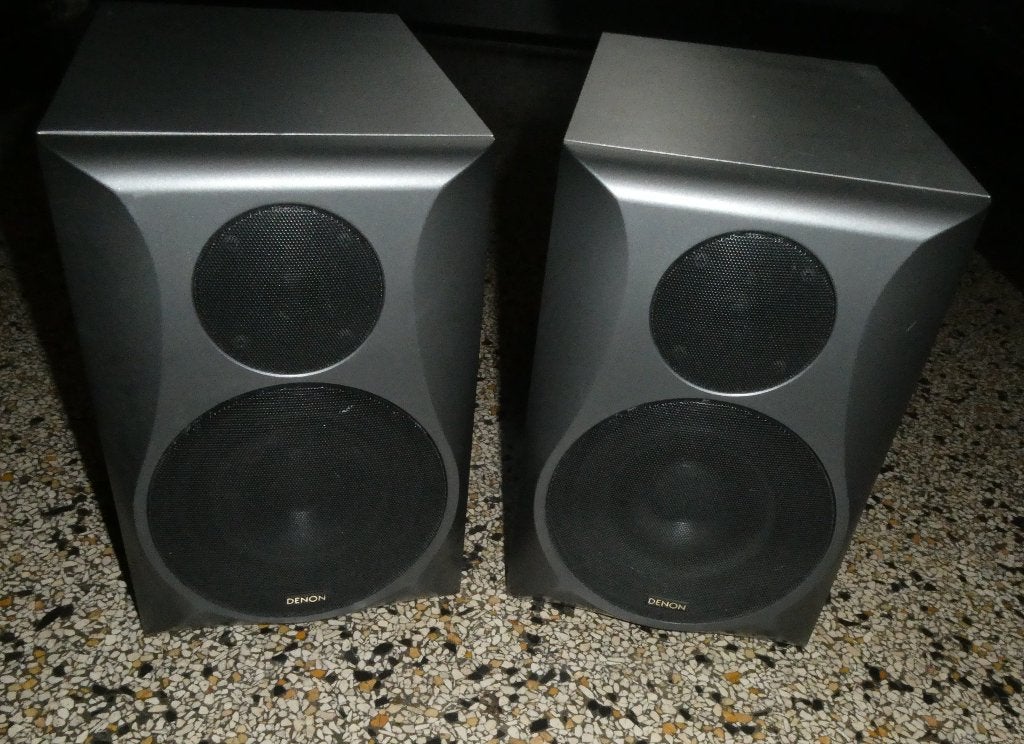 Dennon USC-77 Luidsprekers Speaker set ( Lees Beschrijving ), Ophalen of Verzenden, Gebruikt, Minder dan 60 watt, Overige merken