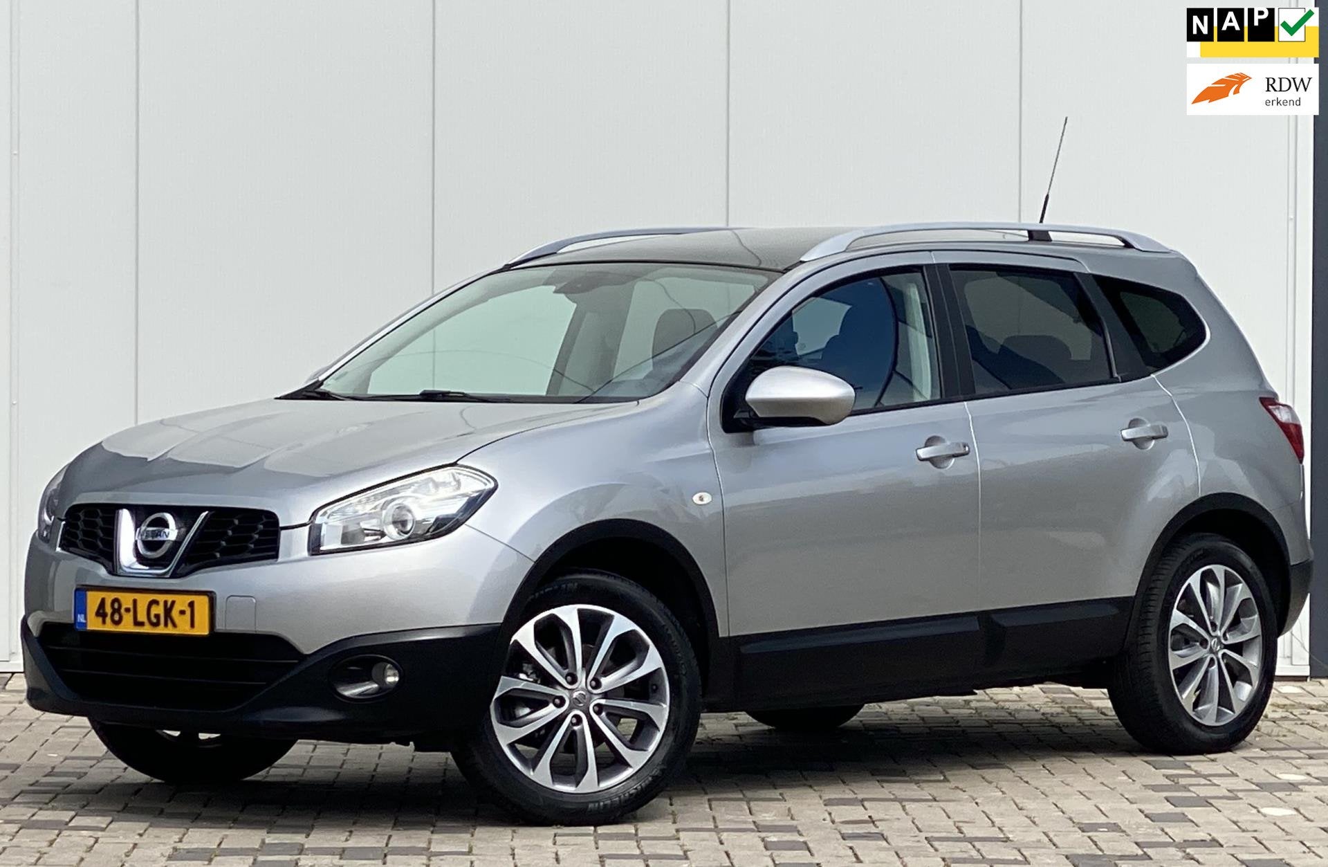 Nissan Qashqai +2 1.6 Connect Edition 7 Persoons Panorama Ca, Auto's, Voorwielaandrijving, 15 km/l, Gebruikt, 4 cilinders