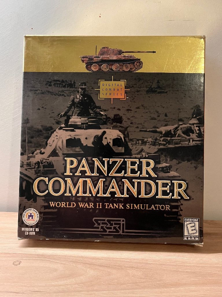 PC Big Box | Panzer Commander, Spelcomputers en Games, 1 speler, Ophalen of Verzenden, Gebruikt, Vanaf 12 jaar