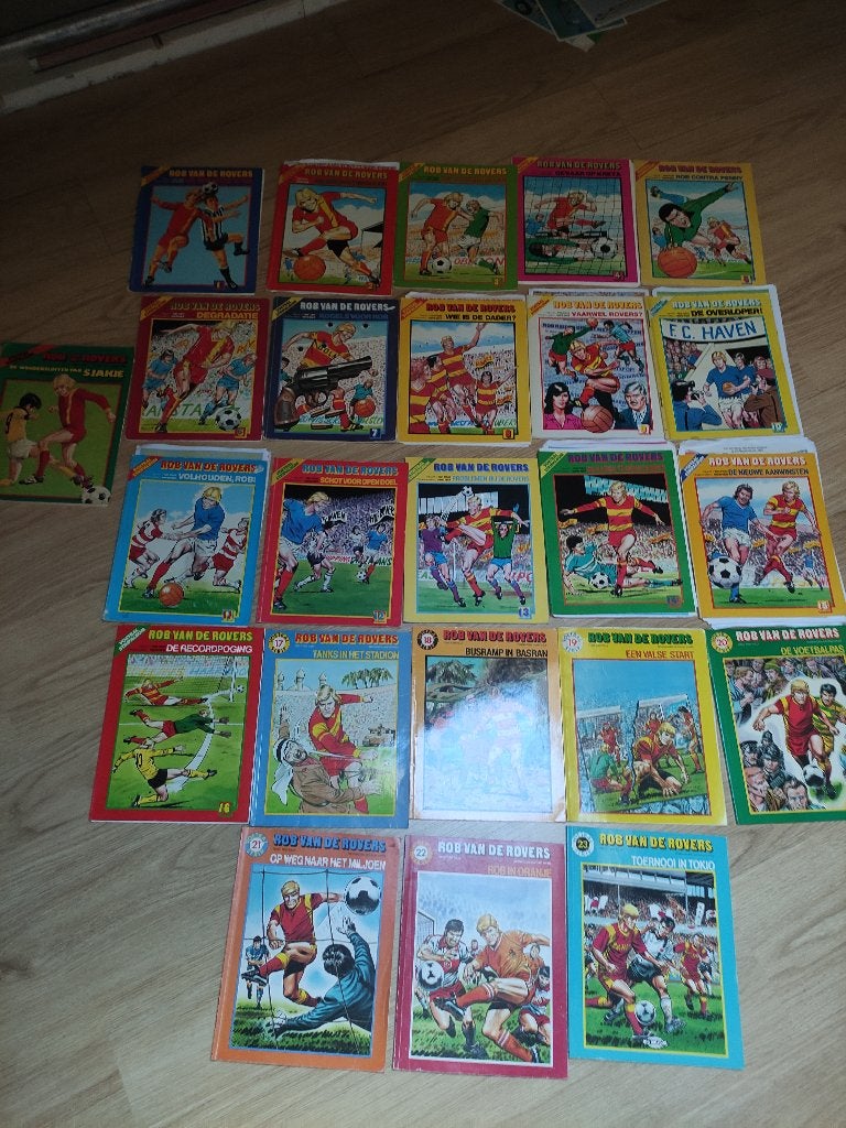 Rob van de Rovers, Boeken, Complete serie of reeks, Ophalen of Verzenden, Gelezen, Diverse tekenaars en schrijvers