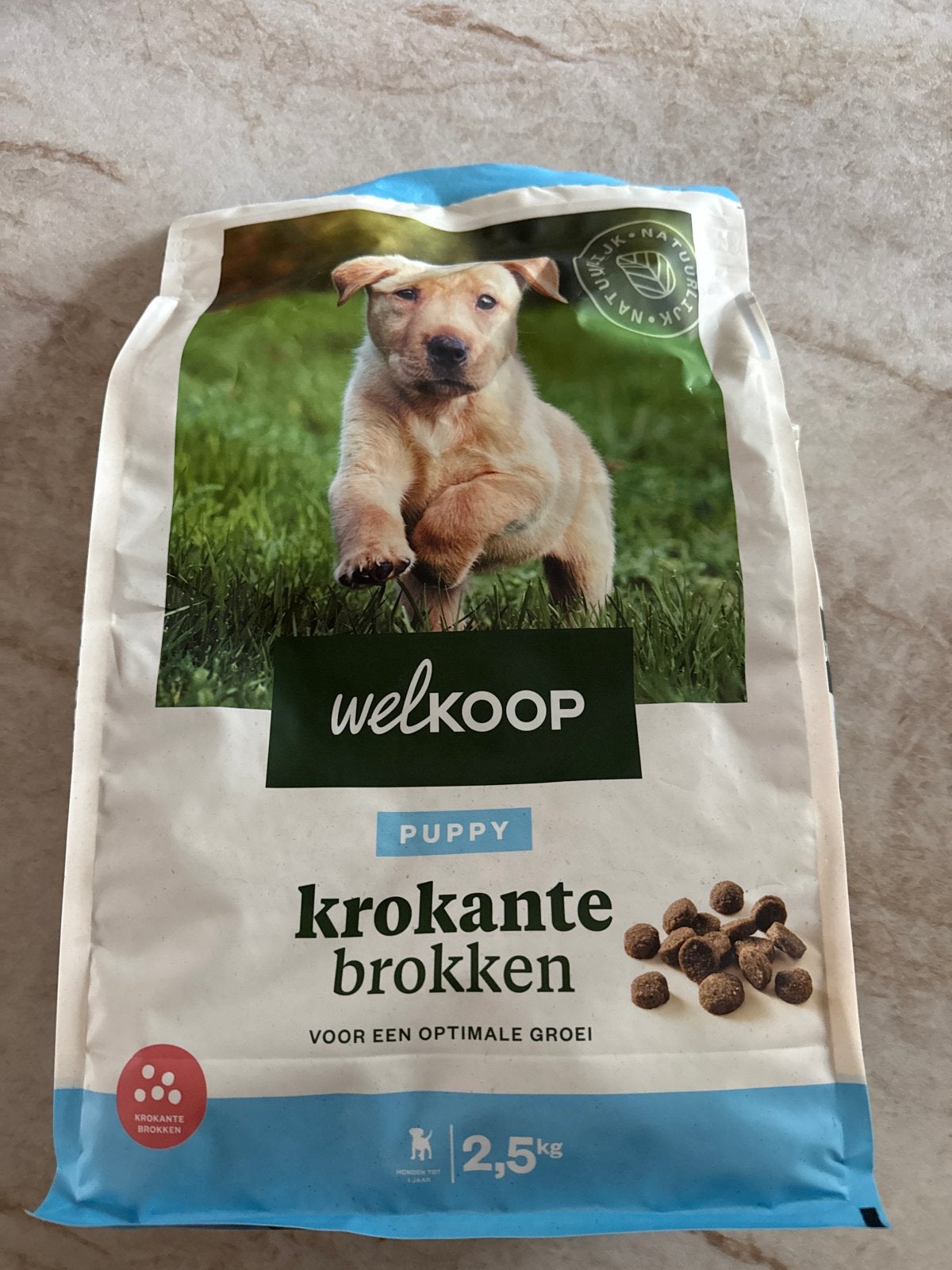 Welkoop krokante brokken puppy, Ophalen of Verzenden, Hond