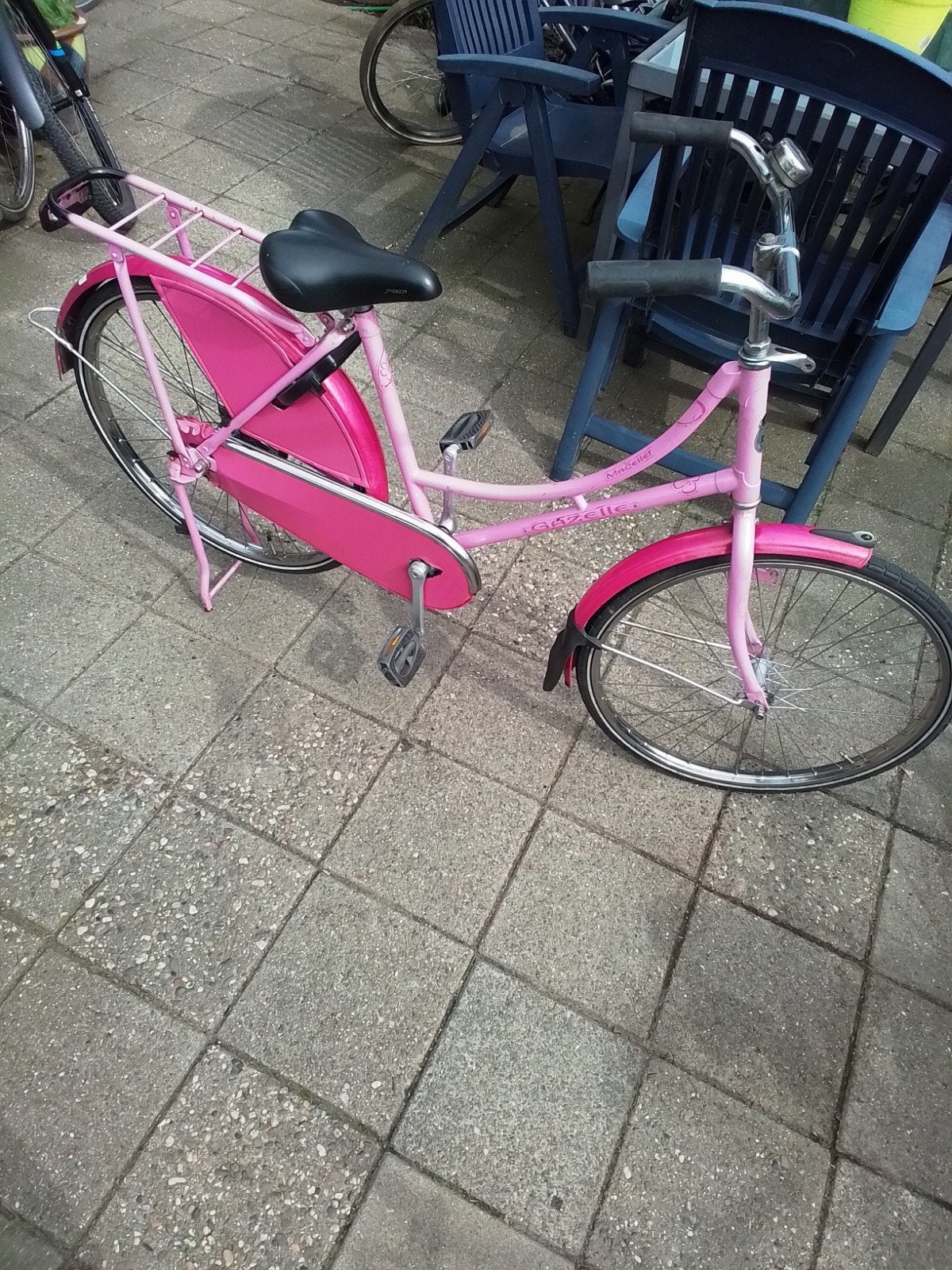 Gazelle madelief omafiets, Fietsen en Brommers, Ophalen, Gebruikt, 24 inch