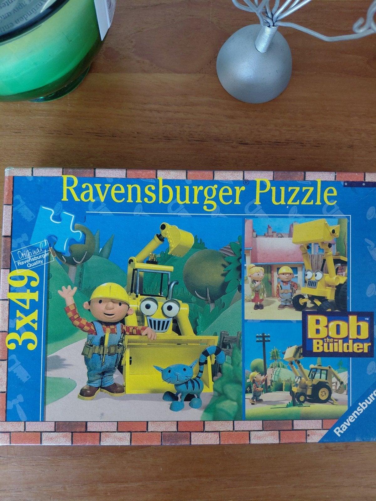 Ravensburger Bob de Bouwer Puzzel 3x49 stukjes, Ophalen, 10 tot 50 stukjes, Gebruikt, 4 tot 6 jaar