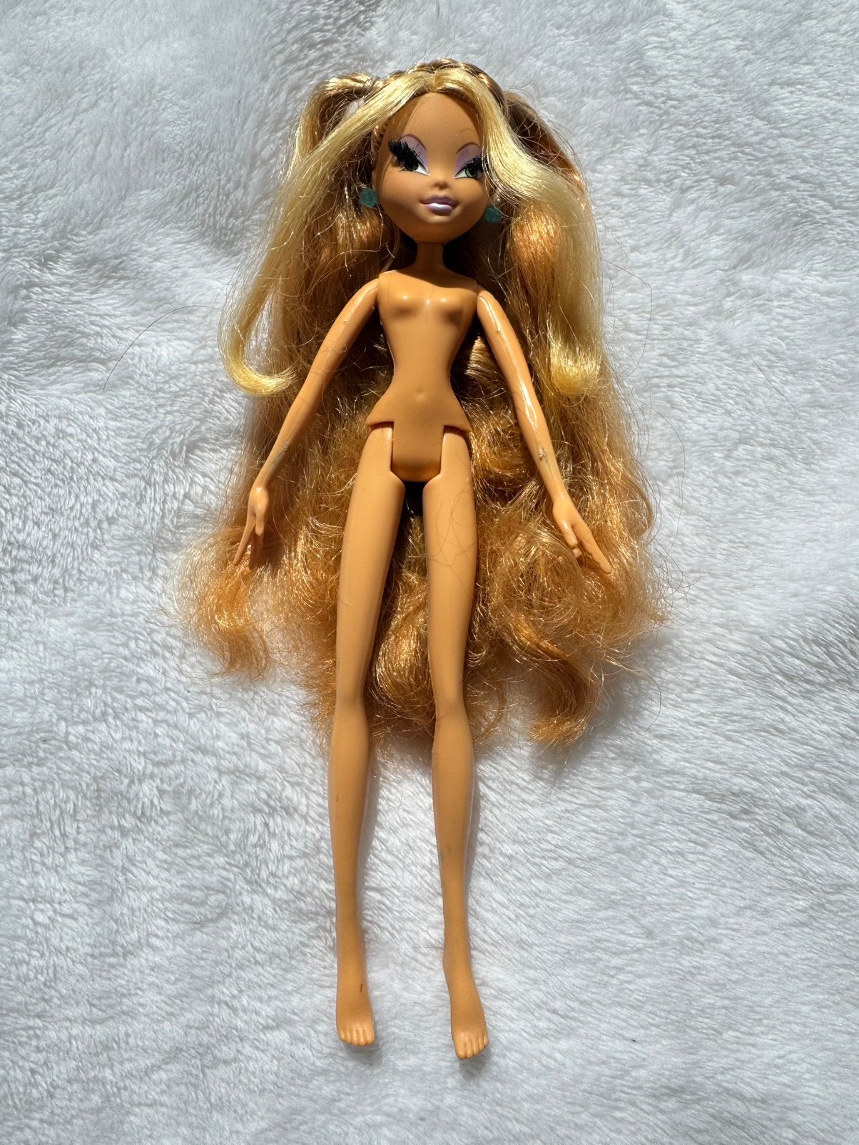 Winx Club Flora Glam Magic Enchantix Doll, Ophalen of Verzenden, Zo goed als nieuw, Pop