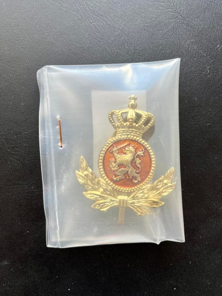 Petembleem Sergeant t/m Sergeant Majoor Landmacht, Ophalen of Verzenden, Landmacht, Nederland, Embleem of Badge