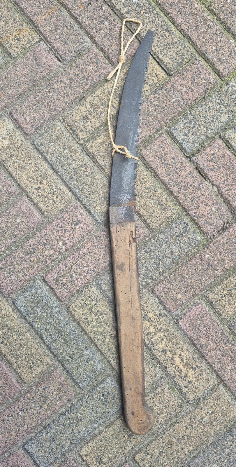 Vintage Snoeizaag met Houten Handvat, Ophalen of Verzenden