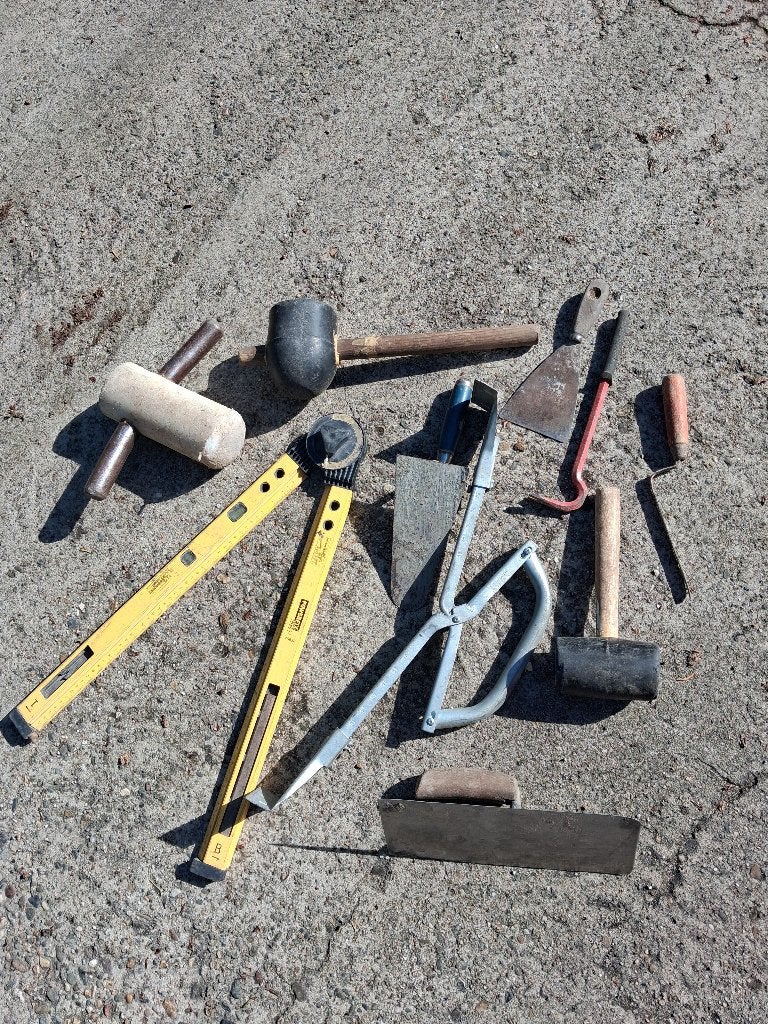 Gereedschap div stratenmaker, Ophalen, Gebruikt
