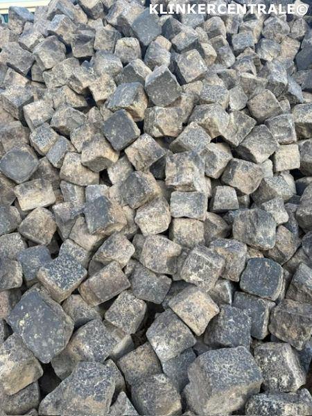 1.500m2 grijs antraciet 15x15x14cm natuursteen klinkers basa, Bij dit gebruikte product niet te achterhalen, Gebruikt, Verzenden
