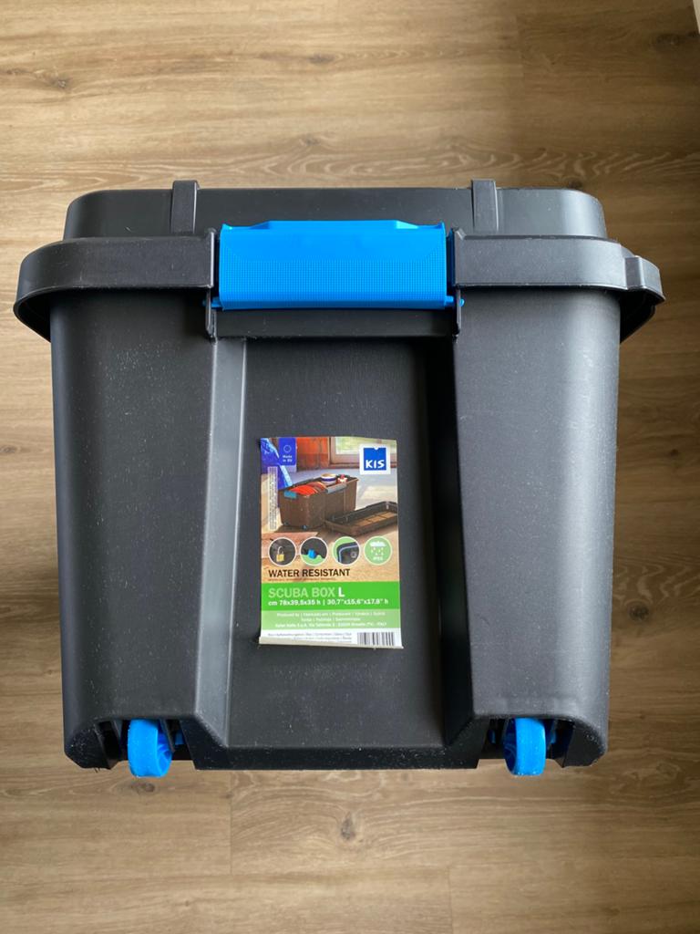 Scuba box duiken maat L, Watersport en Boten, Duiken, Ophalen, Zo goed als nieuw, Overige typen