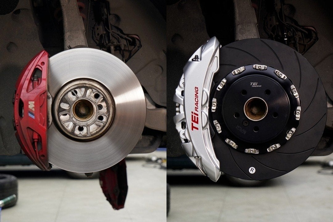 🔥 Ceramische Remschijven Carbon met Remklauw Race, Auto-onderdelen, Ophalen of Verzenden, Nieuw, Overige automerken
