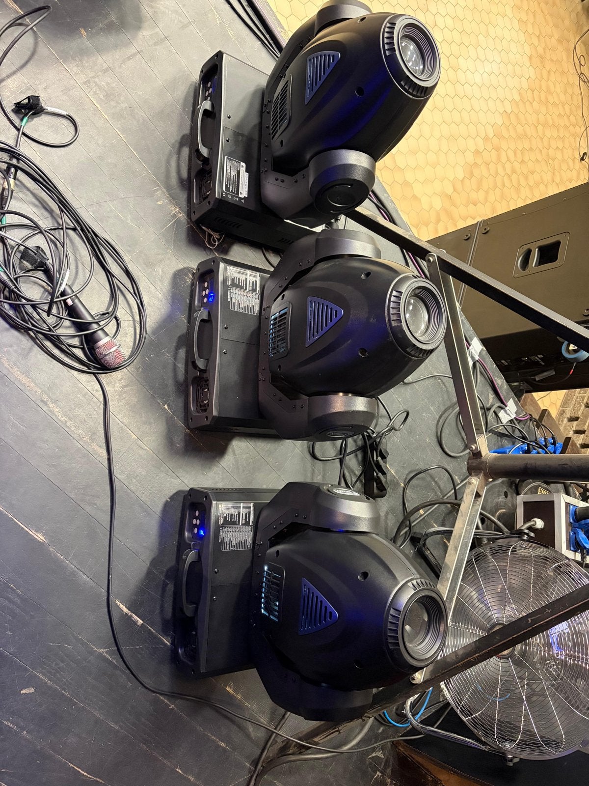 Professionele Moving Heads in Flightcase - Topstaat, Ophalen, Zo goed als nieuw, Licht, Kleur